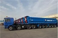 6 Axle Dump Semi Trailer