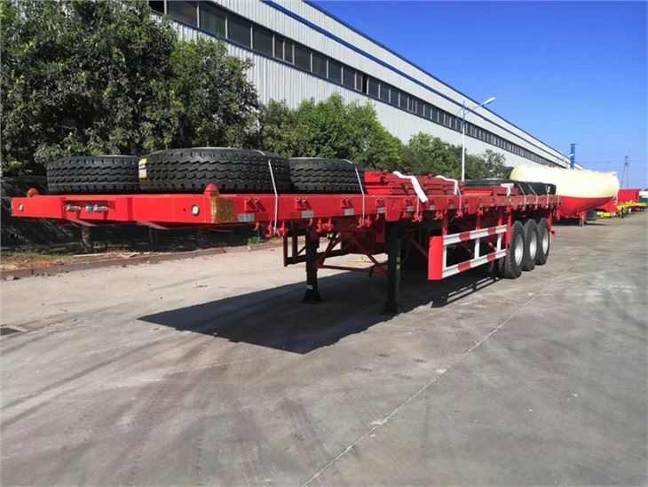 Factory Direct Sale Best Price Good Quality 40ft 3 Axle Flated Bed Trailer